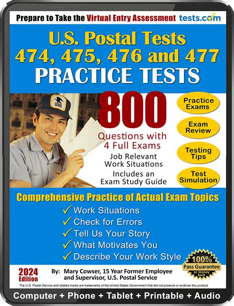 how hard is the test for the post office|postal exam study guide.